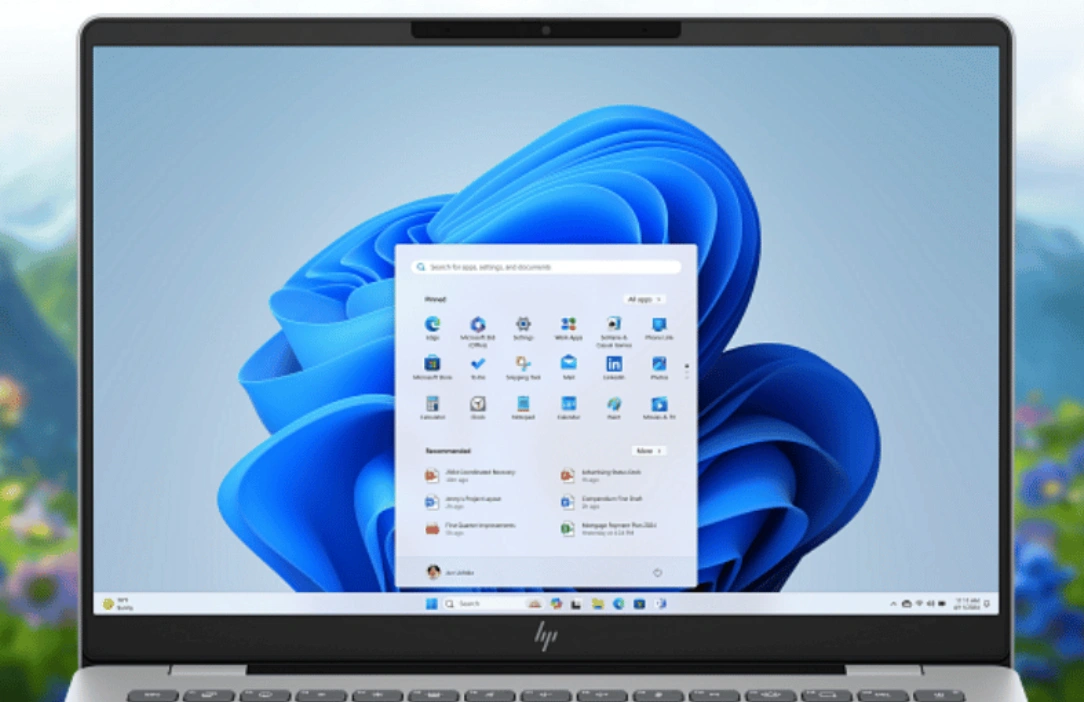 Màn hình 14 inch hỗ trợ công nghệ xử lý hình ảnh AI