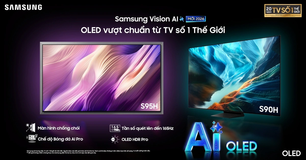Tái định nghĩa trải nghiệm nghe nhìn cao cấp cùng các dòng Samsung AI TV