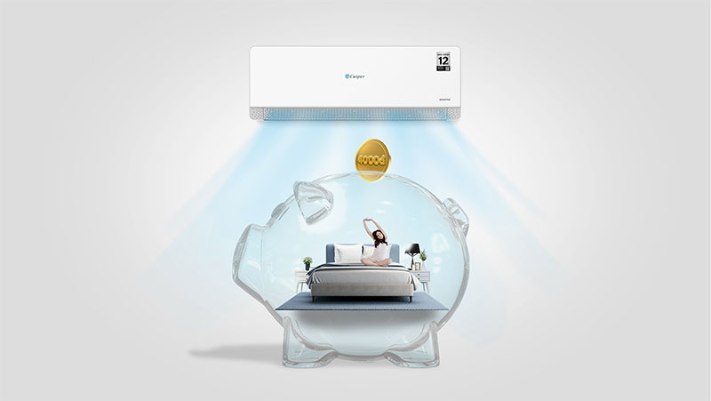 Điều hòa Casper 1 chiều Inverter 1.5HP 12200BTU QC-12IS36