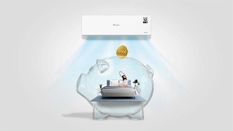 Điều hòa Casper 1 chiều Inverter 1.5HP 12200BTU QC-12IS36
