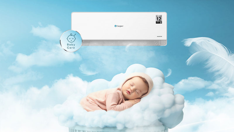 Điều hòa Casper 1 chiều Inverter 1HP 9500BTU QC-09IU36A