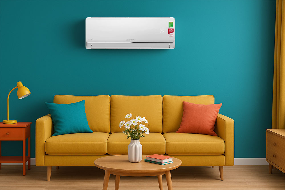 Điều hòa Coex 1 chiều Inverter 1.5HP 12000BTU CA-12IN35