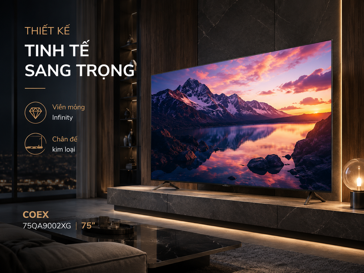 Thiết kế sang trọng, đẳng cấp