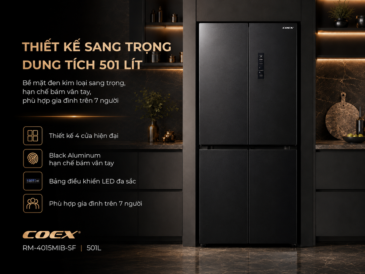 Thiết kế sang trọng, hứa hẹn mang lại trải nghiệm tiện nghi nhất cho người dùng