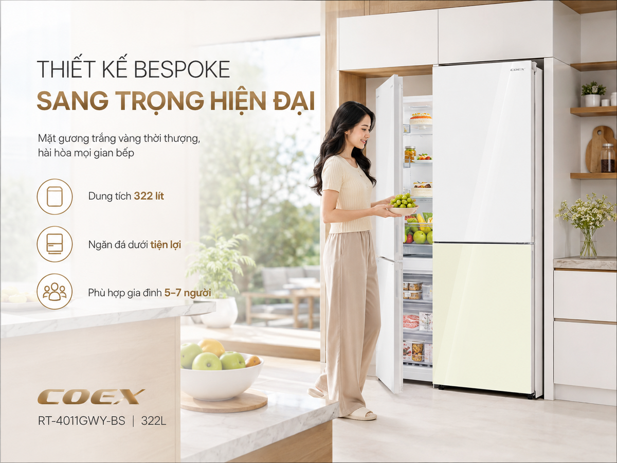 Thiết kế thời thượng, sáng bừng căn bếp