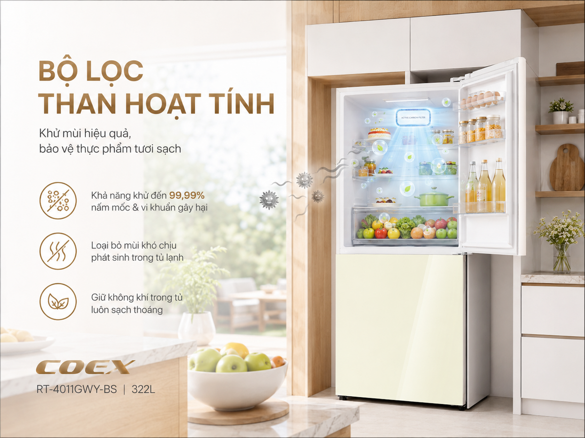 Thực phẩm luôn tươi ngon, vẹn tròn dinh dưỡng nhờ công nghệ bảo quản thông minh