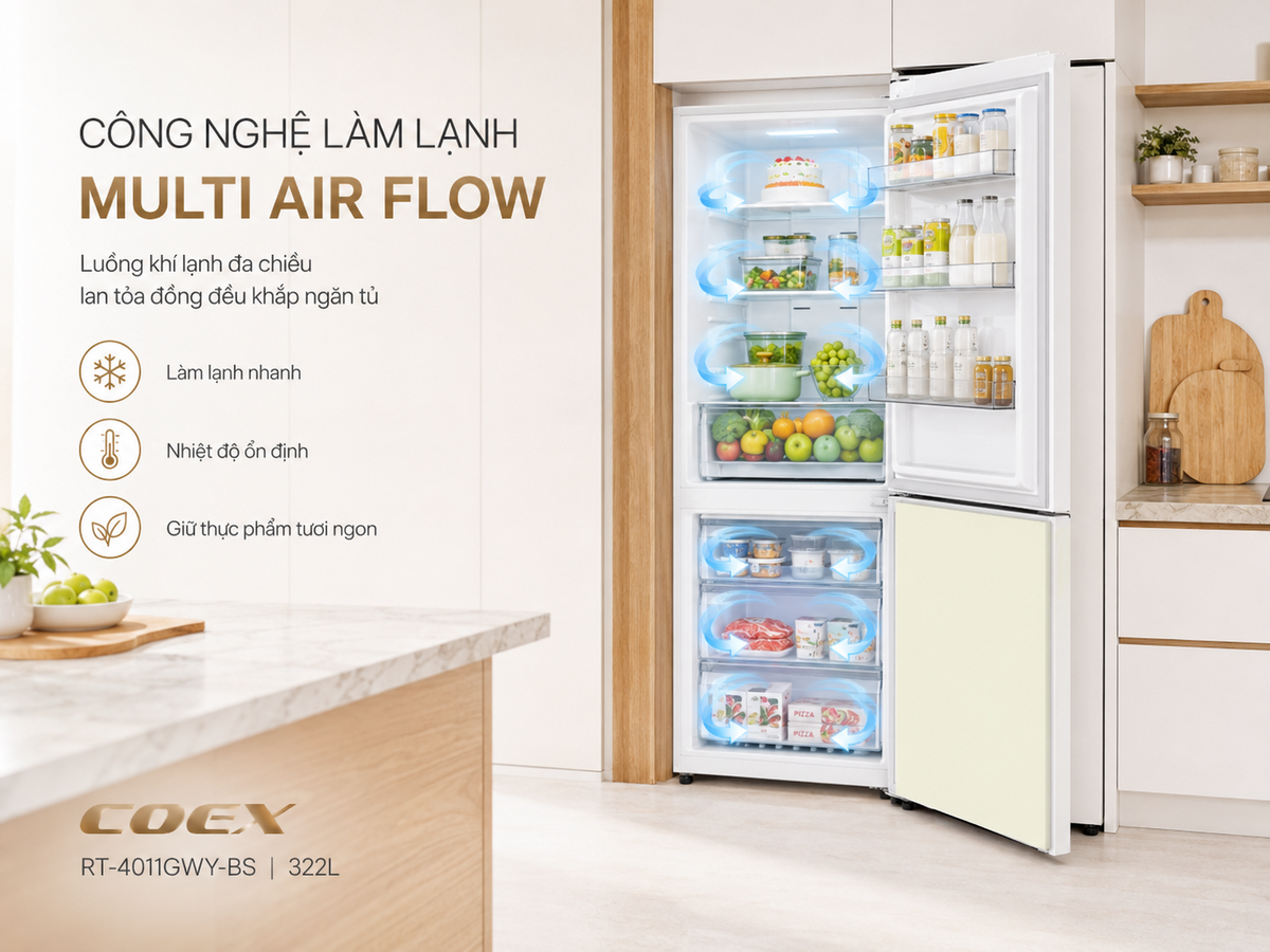 Thực phẩm luôn tươi ngon, vẹn tròn dinh dưỡng nhờ công nghệ bảo quản thông minh