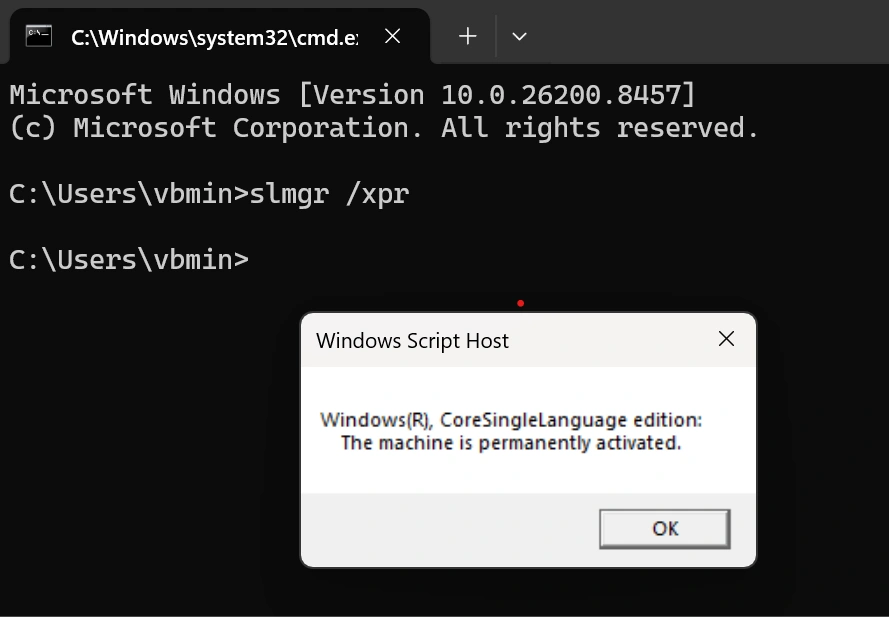 Cách kiểm tra laptop có Windows bản quyền hay không