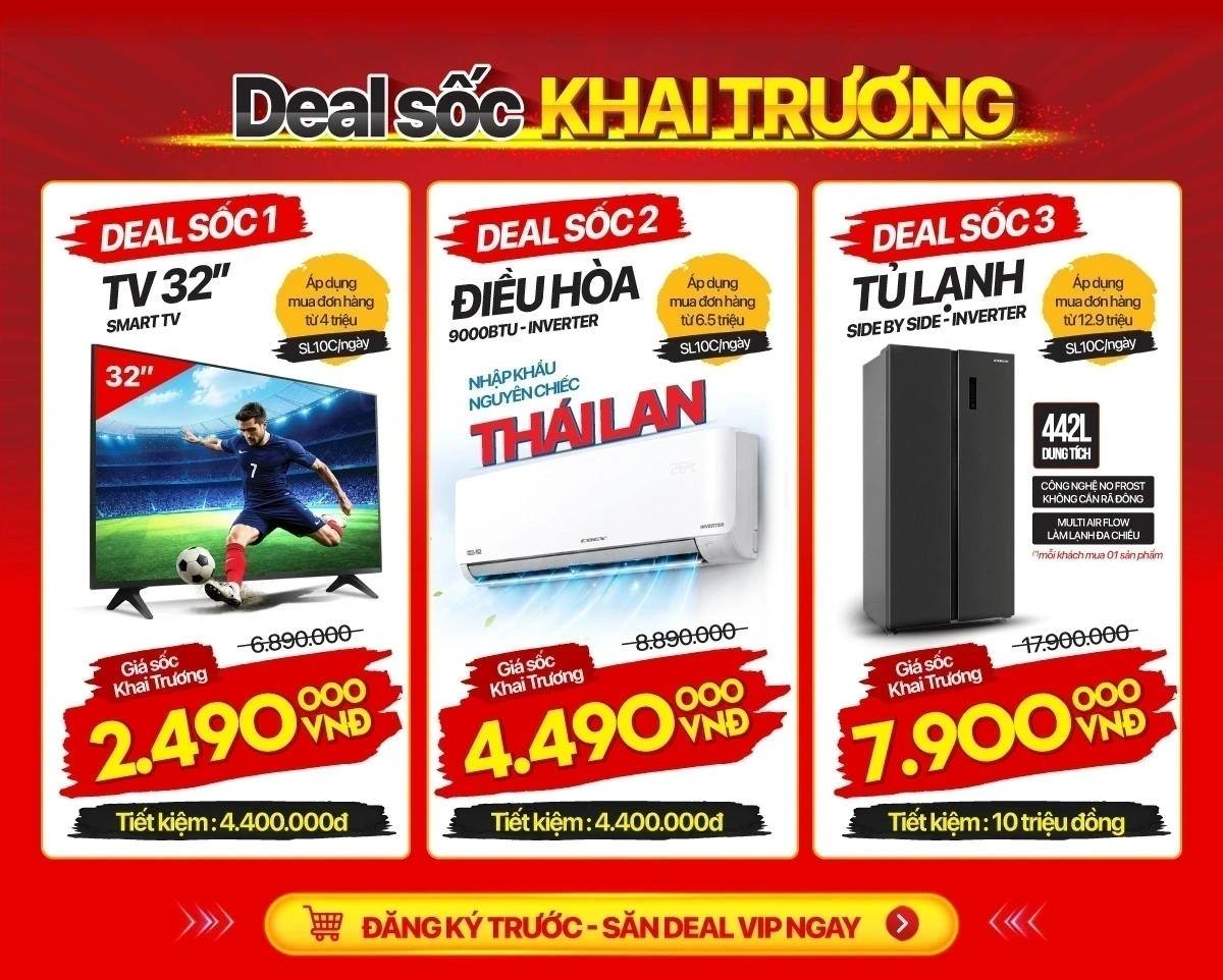 Chốt đơn deal VIP chỉ 02 ngày khai trương