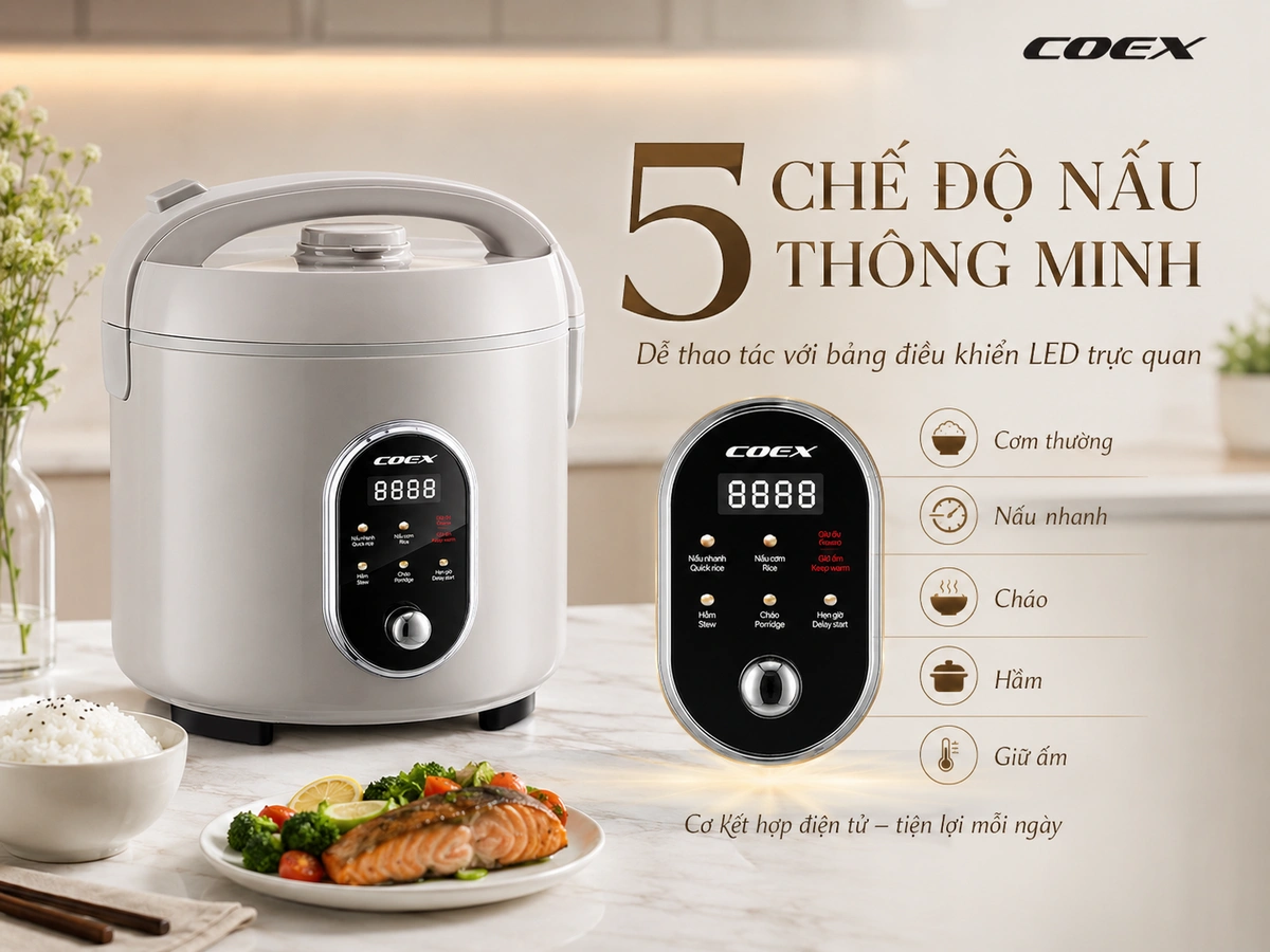 Đa dạng món ăn chỉ với 1 chiếc nồi