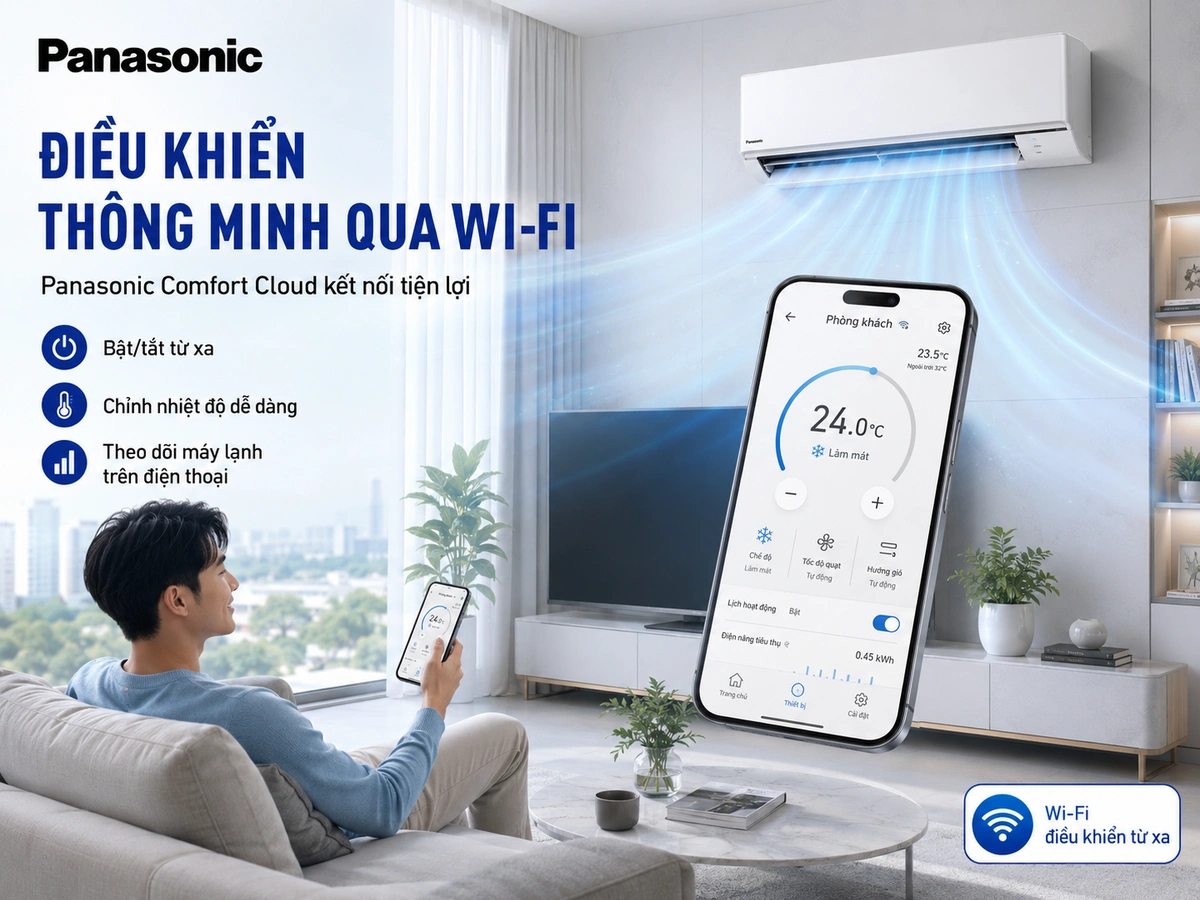 Điều khiển thông minh qua ứng dụng