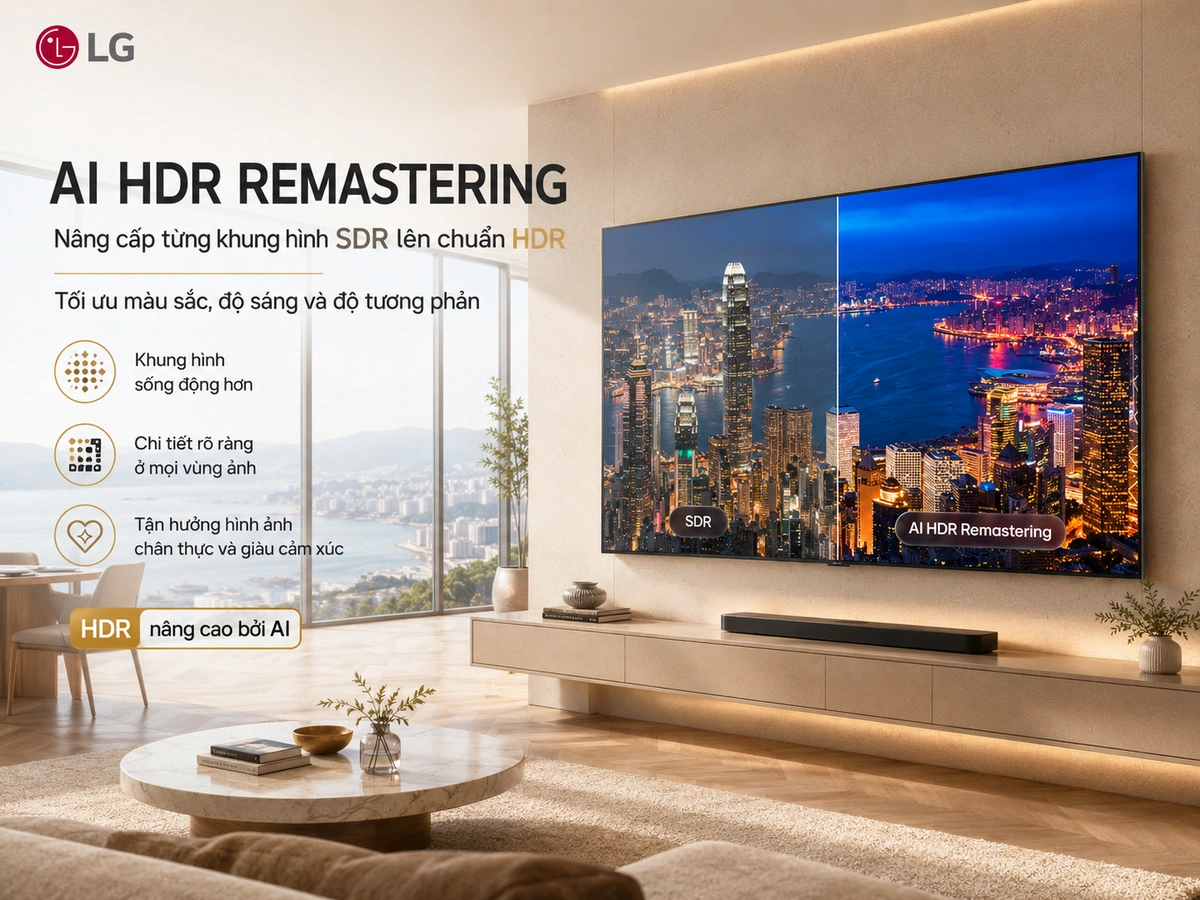Hình ảnh sống động, màu sắc rực rỡ nhưng vẫn tự nhiên