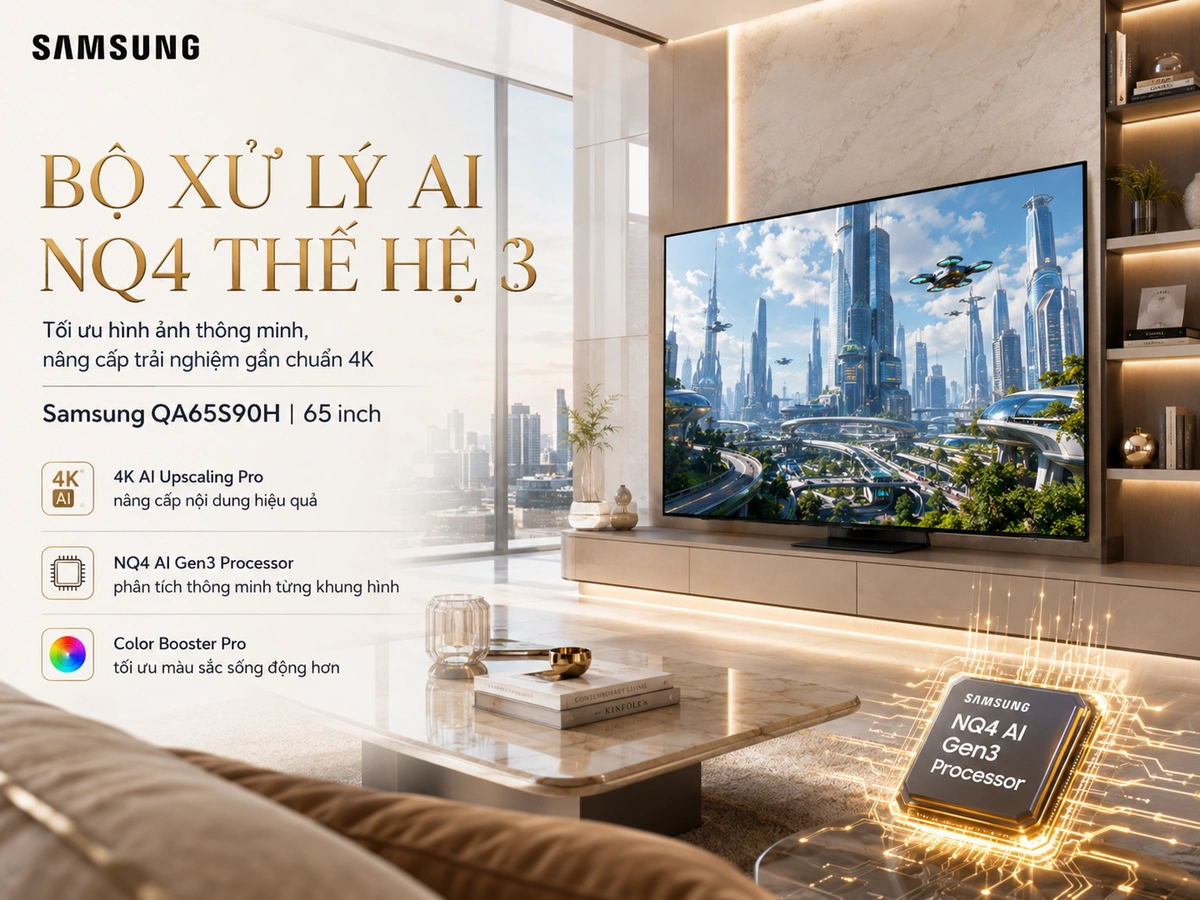 Thiết kế màn hình lớn, trải nghiệm xem mãn nhãn