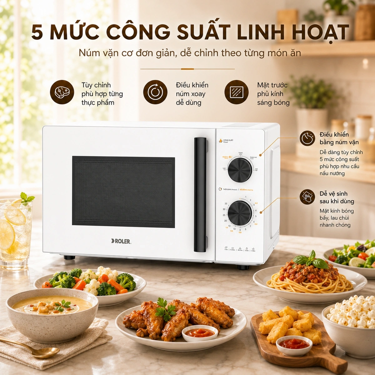 Thiết kế nhỏ gọn, tiện lợi