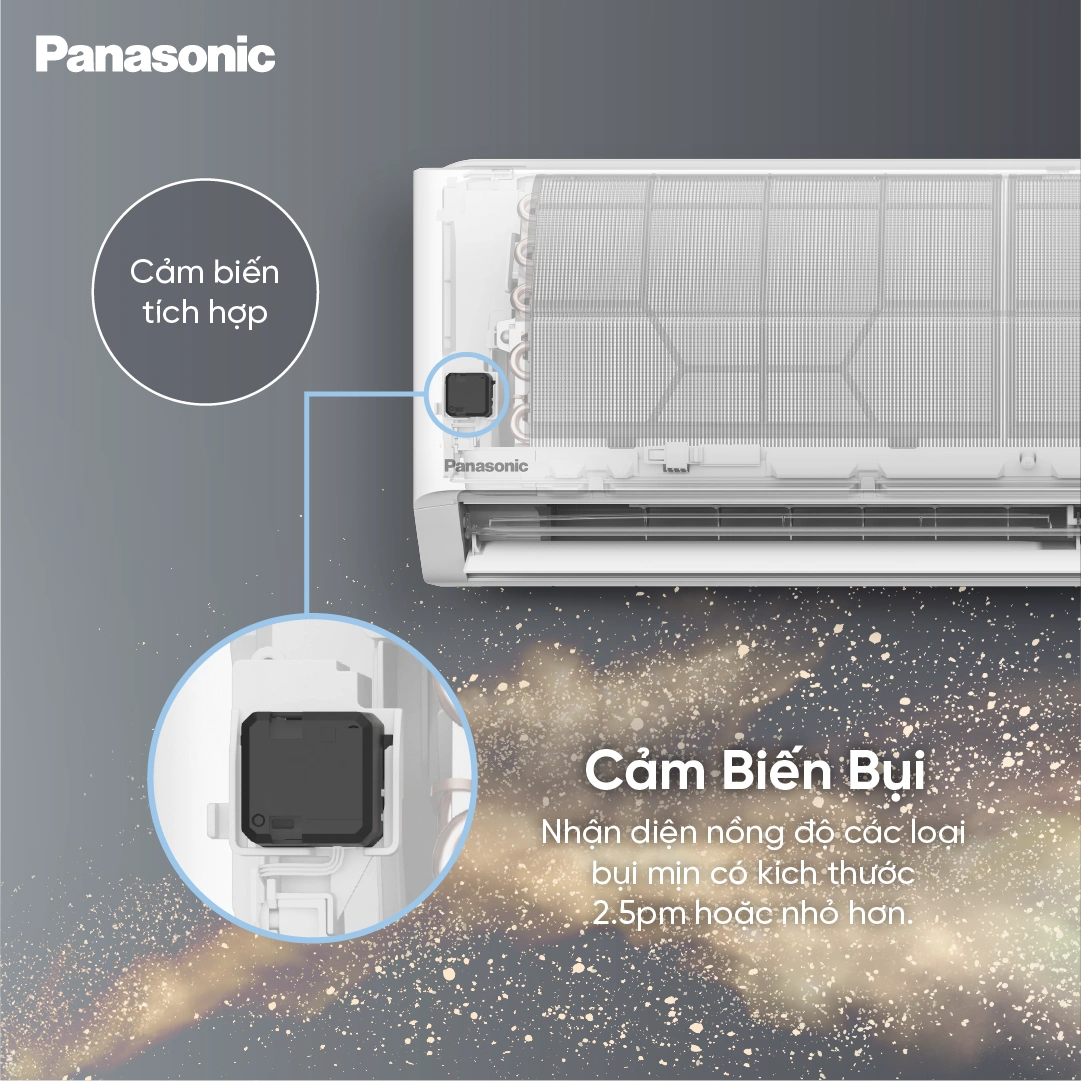 Tính năng lọc không khí độc quyền của Panasonic