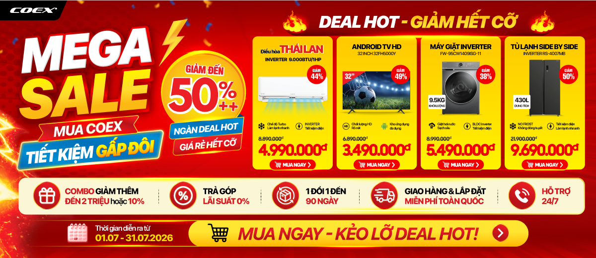 Vô địch giá rẻ - HOT DEAL giảm đến 50%