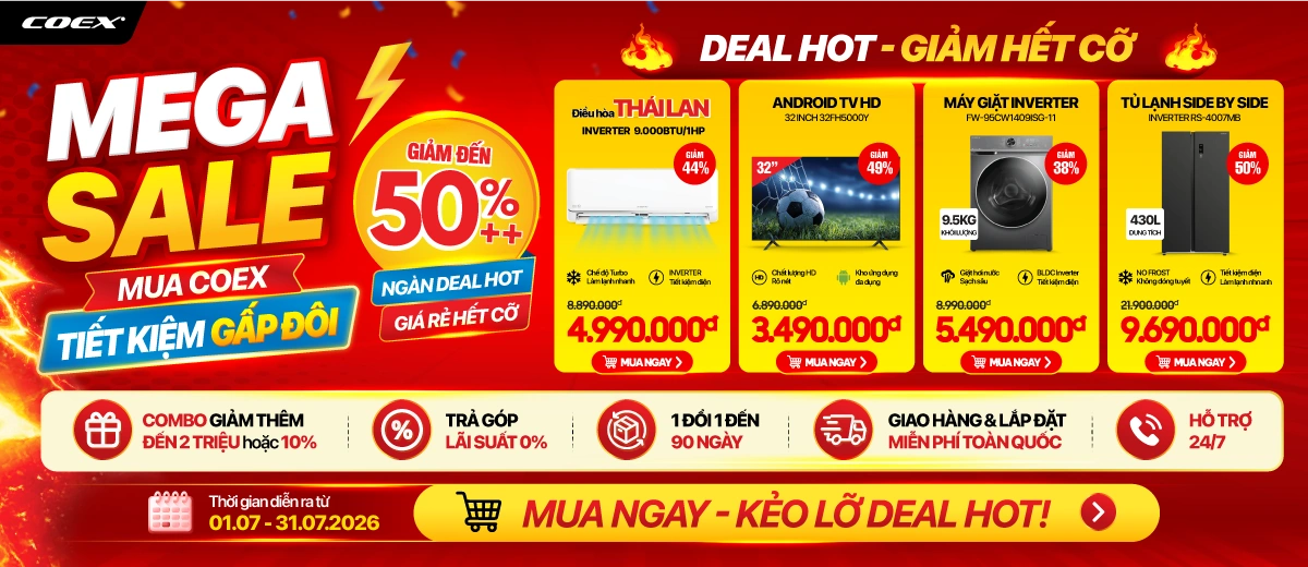 Vô địch giá rẻ - HOT DEAL giảm đến 50%