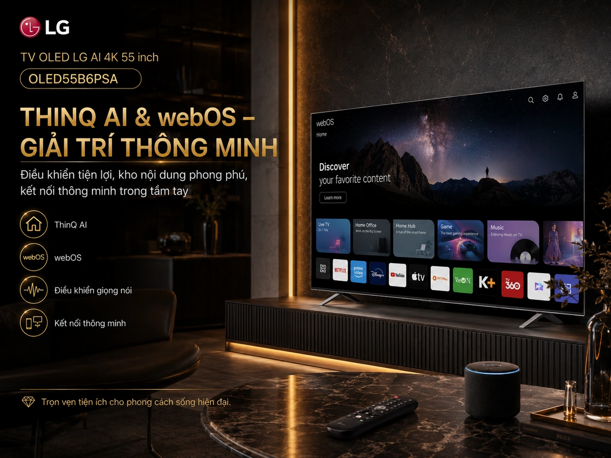 hệ điều hành thông minh, kho ứng dụng phong phú, nhiều tiện ích
