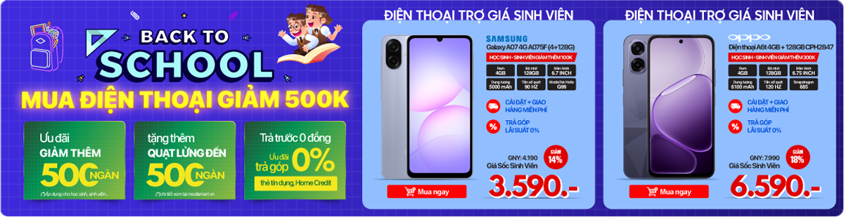 Lên đời Smartphone, trợ giá HSSV thêm đến 500K