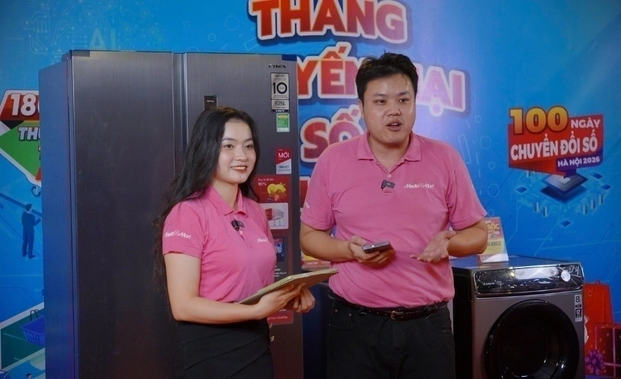 MediaMart đồng hành cùng Tháng khuyến mại số Hà Nội 2026
