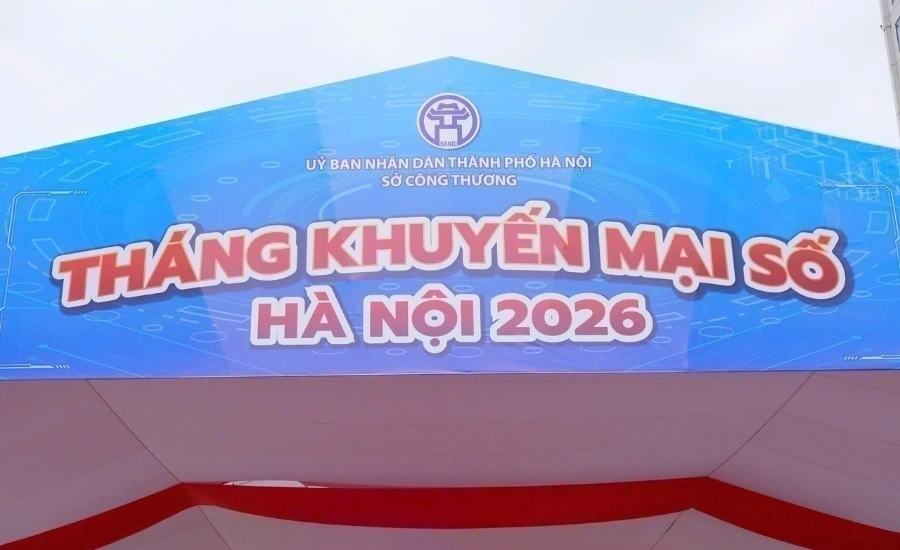 Tháng khuyến mại số Hà Nội 2026: Thúc đẩy mua sắm thông minh trong kỷ nguyên số