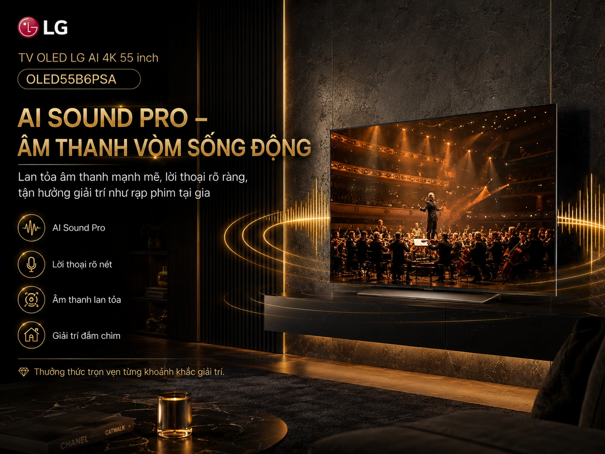 Trải nghiệm âm thanh chân thực
