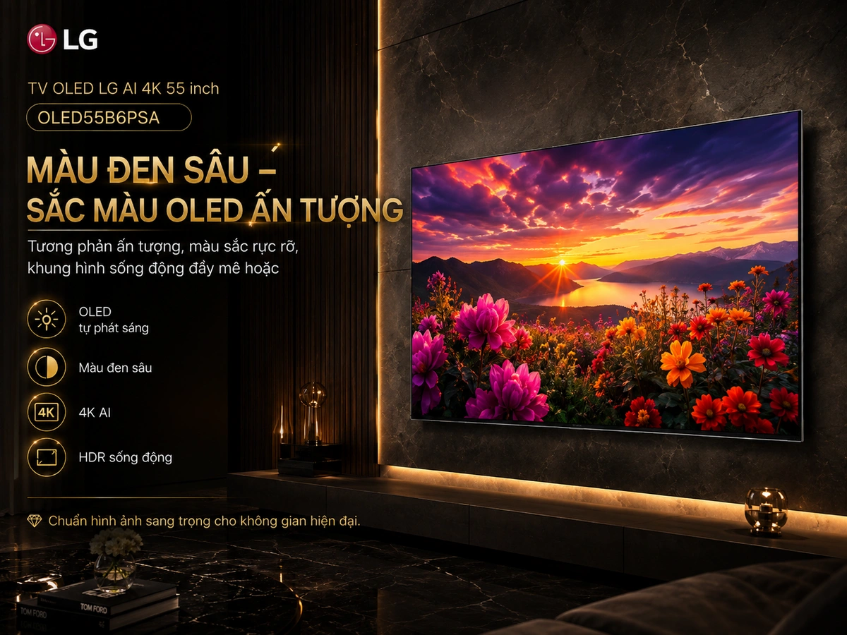 Viền màn hình tinh gọn, tổng thể nhẹ mắt, hình ảnh chất lượng