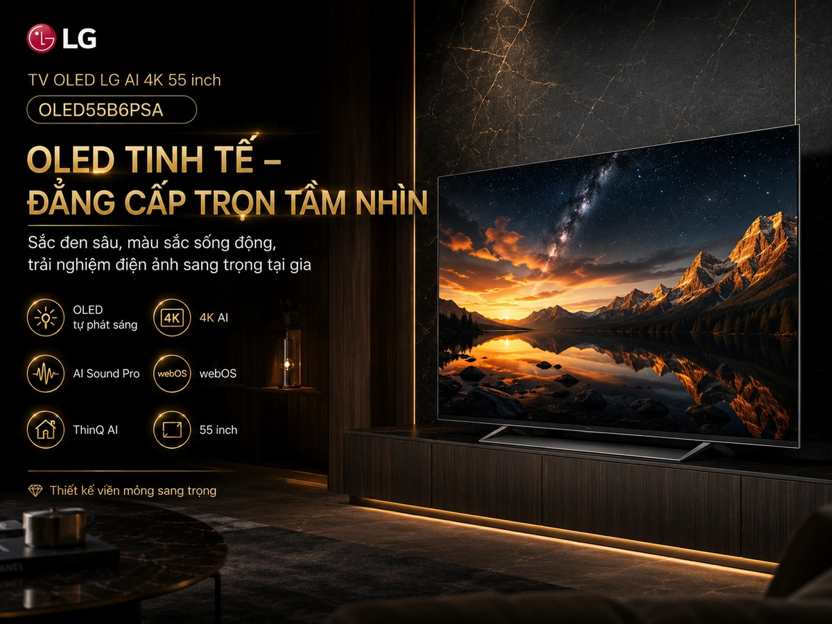 Viền màn hình tinh gọn, tổng thể nhẹ mắt, hình ảnh chất lượng