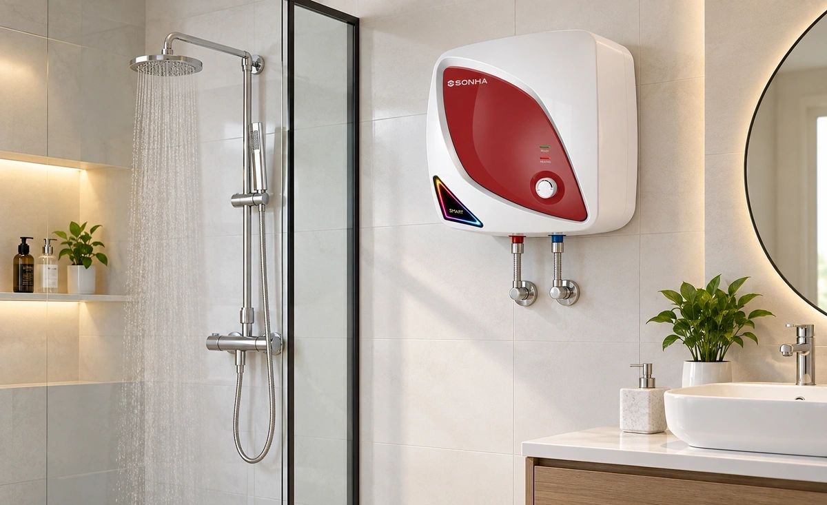 Bình nóng lạnh Sơn Hà Smart SH15VSM 15 lít tại MediaMart