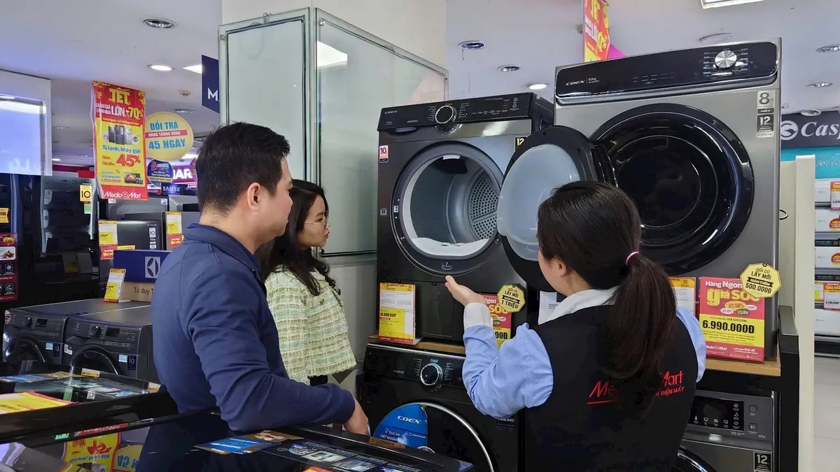 Chọn địa chỉ mua máy sấy quần áo uy tín