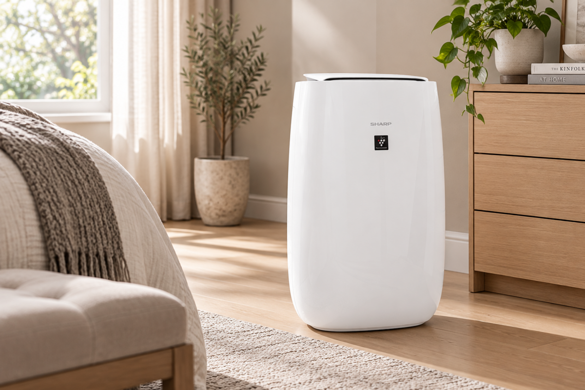 Máy lọc không khí Sharp nổi bật với công nghệ Plasmacluster Ion