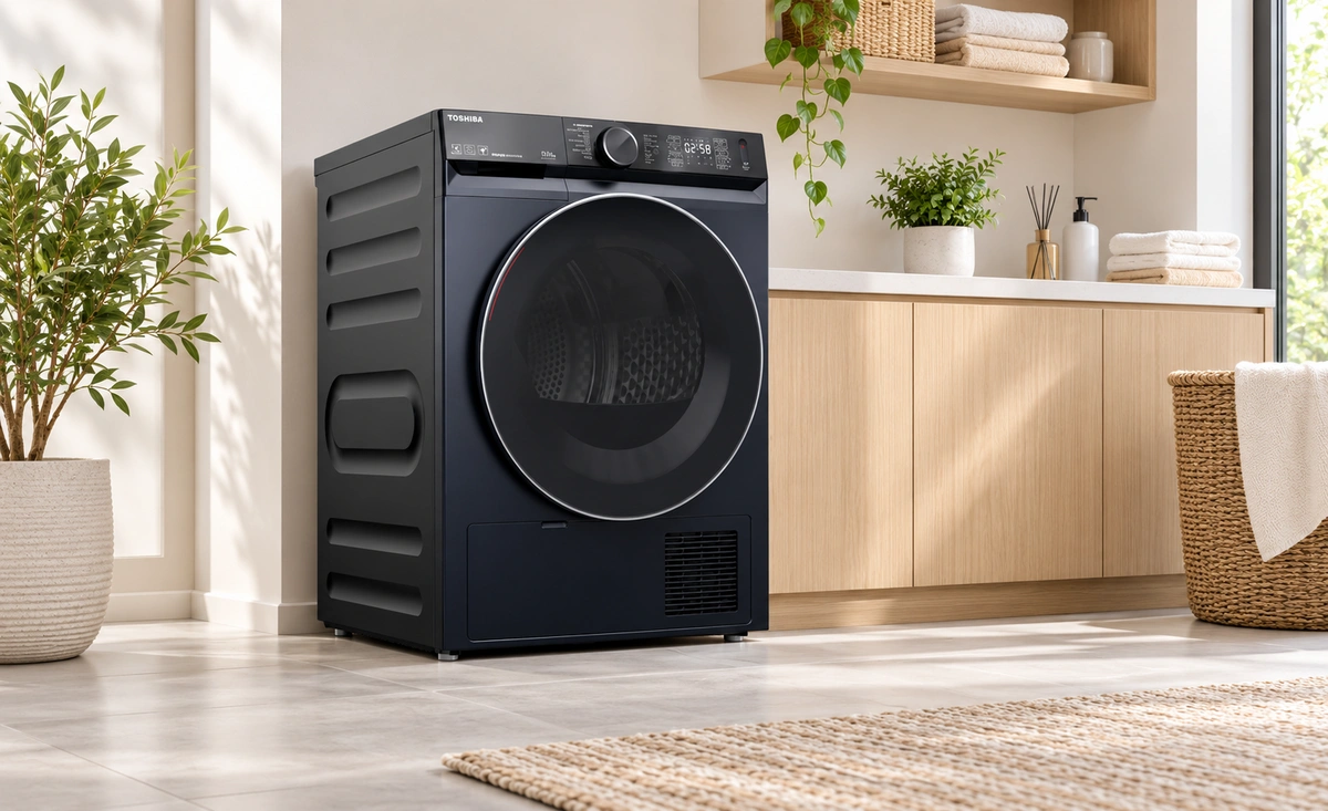 Máy sấy bơm nhiệt Toshiba 10kg TD-BP110GHV(MG)