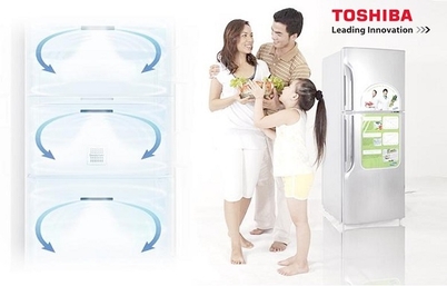 Công nghệ làm lạnh trên tủ lạnh Toshiba