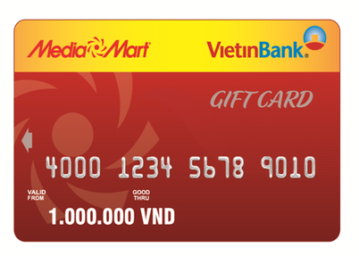 Tặng 5,5 tỷ đồng - 8,000 thẻ Gift Card đồng thương hiệu MediaMart & Vietinbank