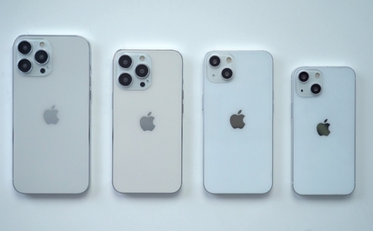Trên tay dummy iPhone 13, ‌iPhone 13‌ mini, ‌iPhone 13‌ Pro và ‌iPhone 13‌ Pro Max
