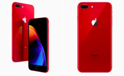 Apple trình làng iPhone 8 và 8 Plus màu đỏ