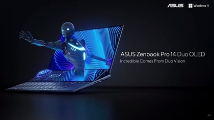 ASUS Zenbook Pro 14 Duo OLED - Thiết kế đẳng cấp, tự do sáng tạo không giới hạn