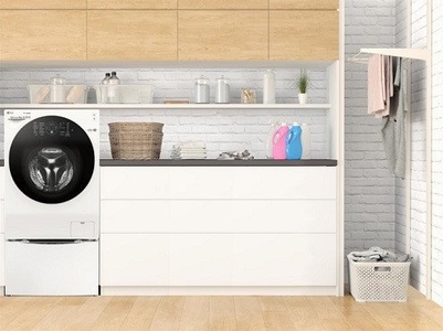 Cách bài trí máy giặt cho ngôi nhà có diện tích khiêm tốn