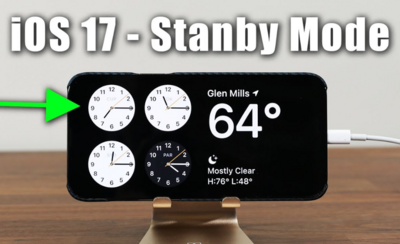 Cách bật tính năng StandBy trên iOS 17 biến iPhone thành đồng hồ