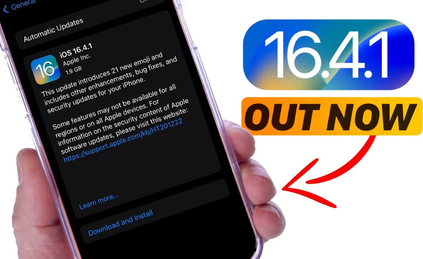 Cách cập nhật iOS 16.4.1 chính thức để sửa lỗi quan trọng