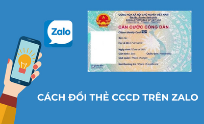 Cách đổi thẻ CCCD trên Zalo nhanh chóng, đơn giản