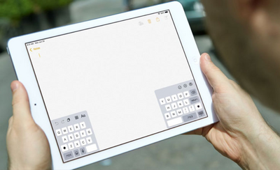 Cách khôi phục bàn phím iPad bị thu nhỏ hoặc chia đôi