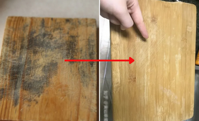 Cách làm sạch thớt gỗ bị mốc siêu nhanh chóng và hiệu quả