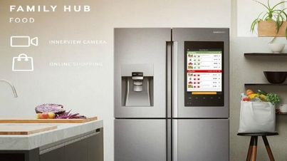 [CES 2017] Samsung ra mắt tủ lạnh thông minh Family Hub 2.0