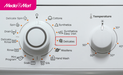 Chế độ giặt delicate trên máy giặt là gì? Cách sử dụng?