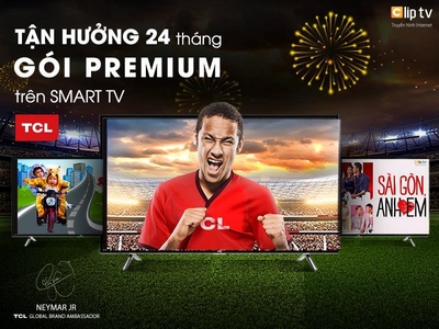 Clip TV trở thành ứng dụng tích hợp sẵn trên Smart TV TCL trong năm 2018 và 2019