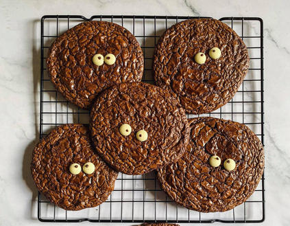 Công thức làm bánh quy brownie chocolate cho ngày lễ Halloween