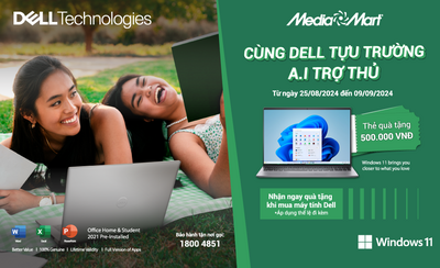 Cùng Dell tựu trường, AI trợ thủ