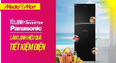 Đánh giá chi tiết tủ lạnh Panasonic Inverter 326L NR-TL351GPKV: Làm lạnh hiệu quả, tiết kiệm điện