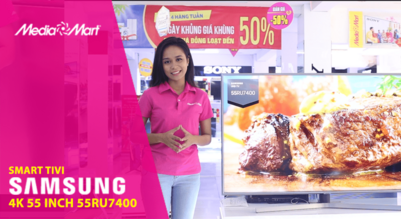 Đánh giá Smart Tivi Samsung 4K 55 inch 55RU7400 - Tinh tế, hiện đại